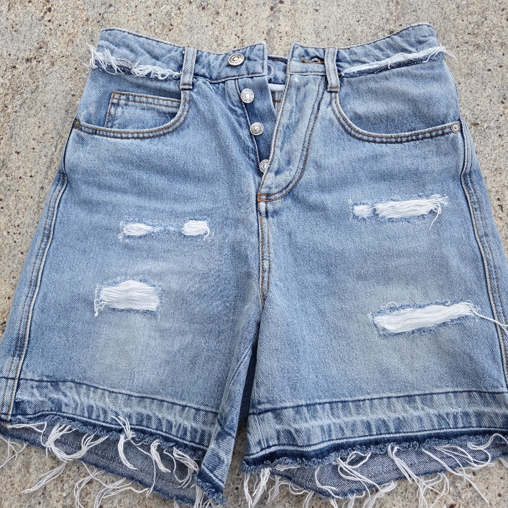Ermanno Scervino Royal Denim Shorts